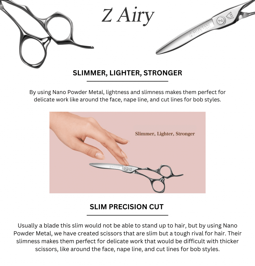 Acro Z Airy - Mizutani Hair Scissors Acro Z Airy - Mizutani Hair Scissors