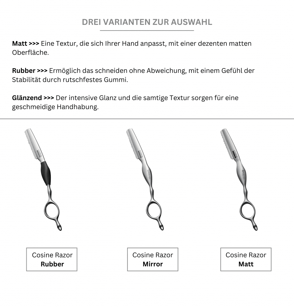 Cosine Razor von Mizutani Friseurscheren