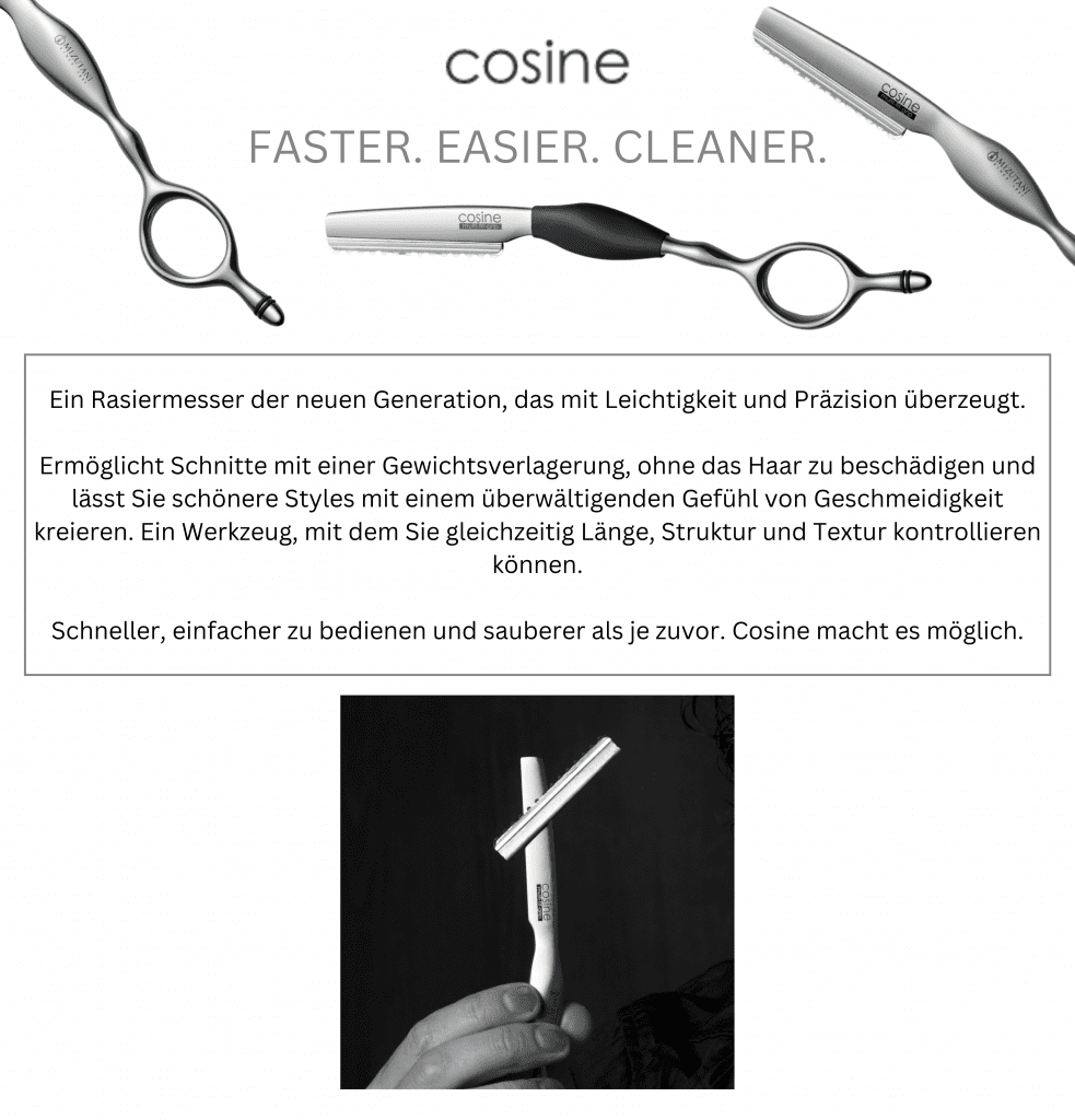 Rasiermesser - Cosine Razor von Mizutani Friseurscheren