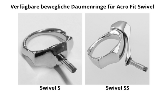 Daumenringe S und SS für Acro Fit Modelle | Mizutani Haarscheren