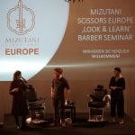 Mizutani Europe Barber Seminar 2019 Live Talk auf der Bühne