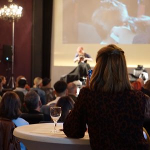 Mizutani Europe Barber Seminar 2019 Live Präsentation eines Haarschnitts aus der Perspektive der Zuschauer