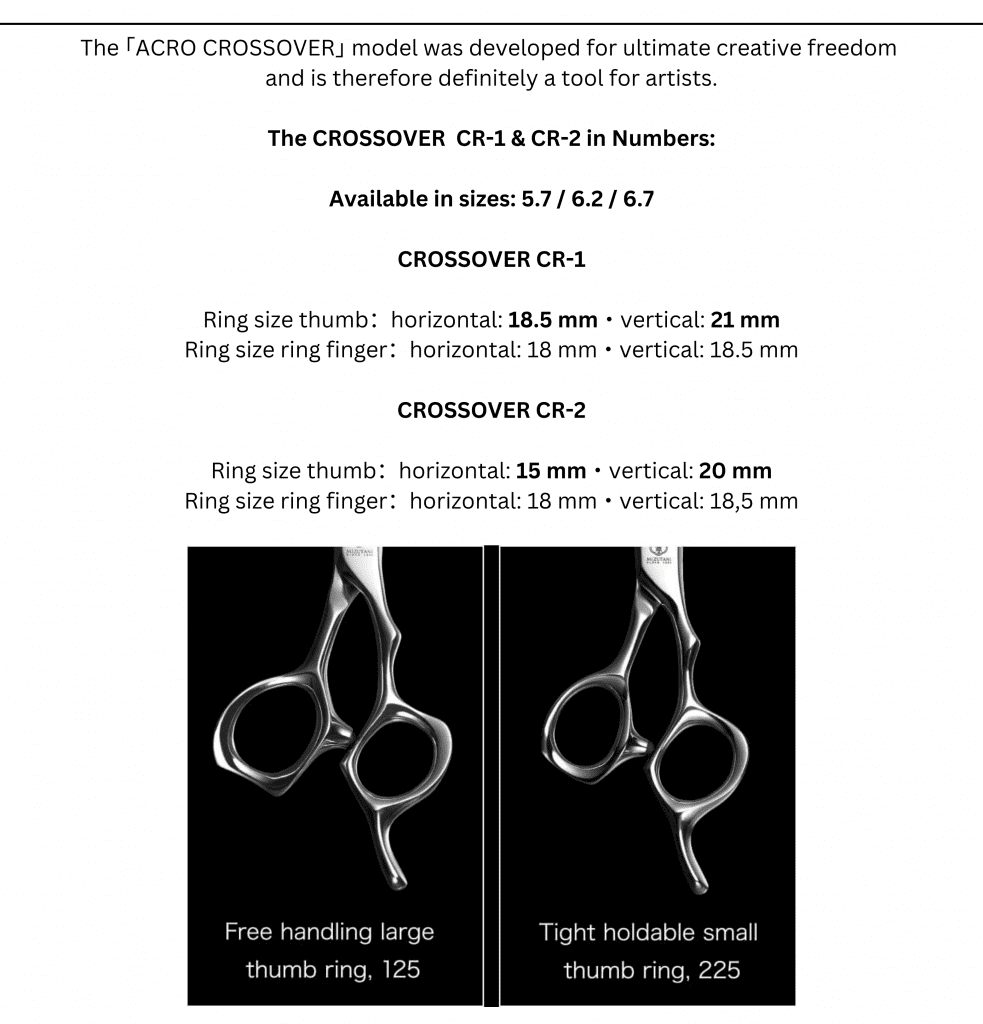 Acro Crossover - Mizutani Hair Scissors Acro Crossover - Mizutani Hair Scissors