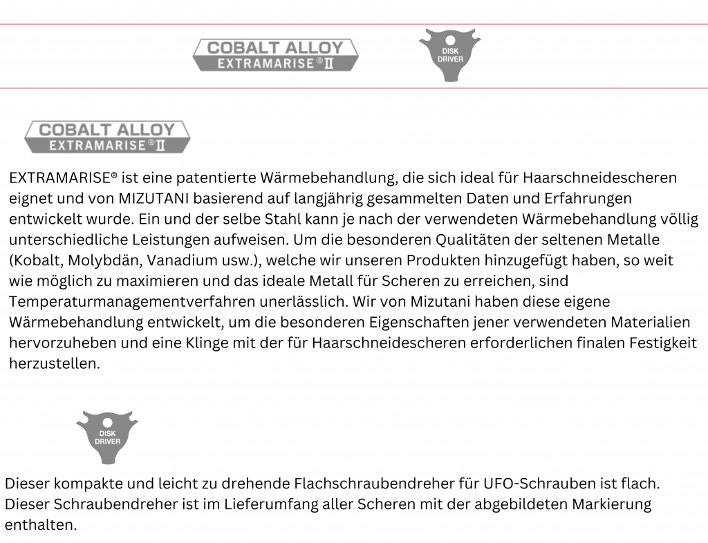 JIESENYU Friseurschere 6 Zoll - Mit Diamantschraube, Schwarz/rosa, Für Haar & Haustiere