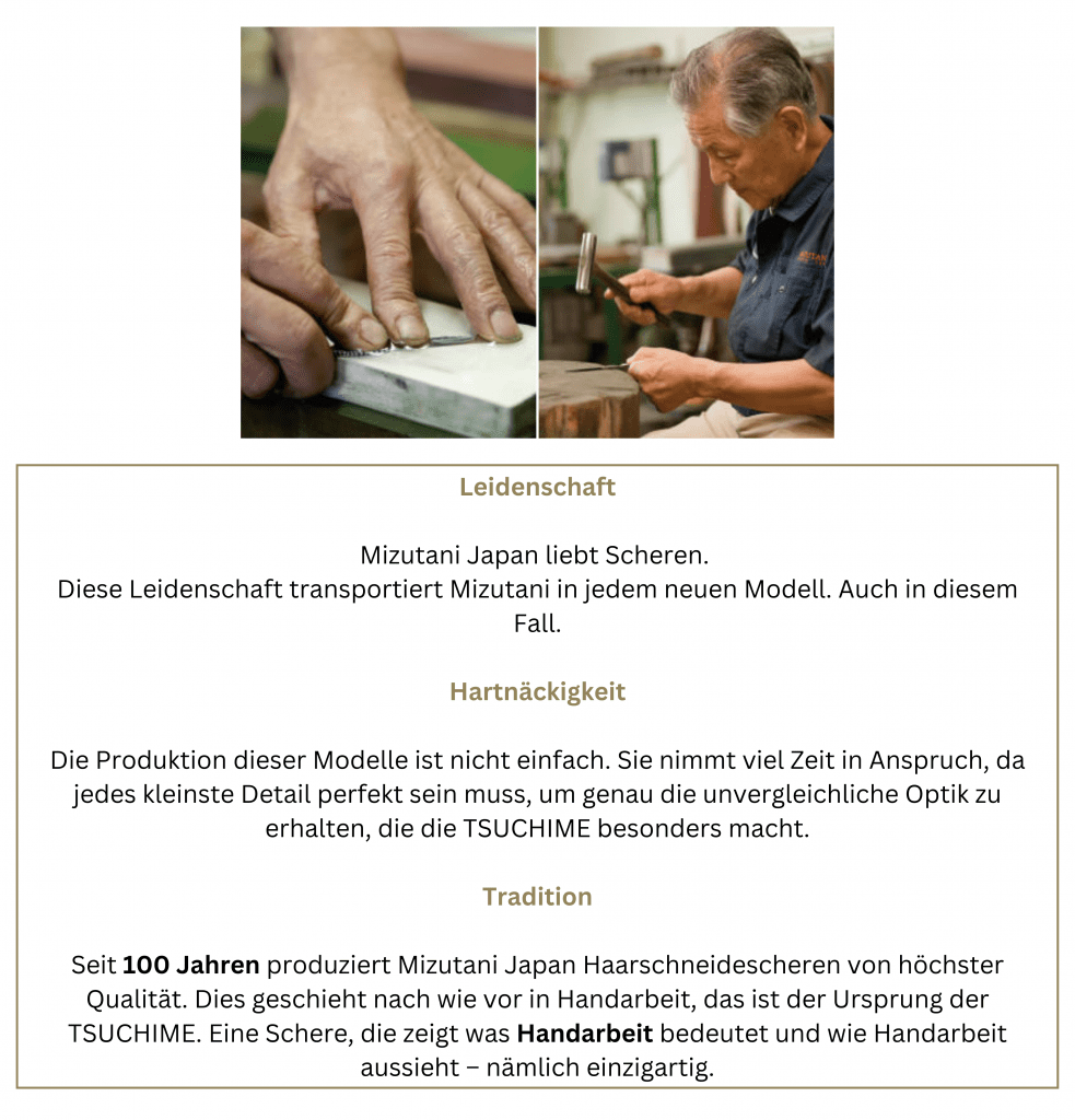 Mizutani Friseurscheren- Acro Crossover Tsuchime - Mizutani Friseurscheren