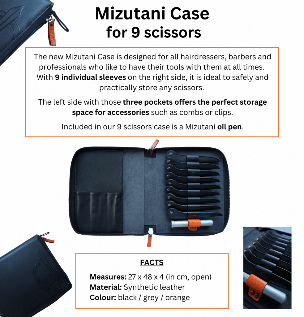 Mizutani Case for 9 scissors