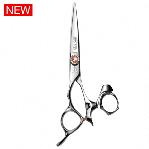 S-Serie Orange Collection Swivel Mizutani Friseurschere Linkshänder
